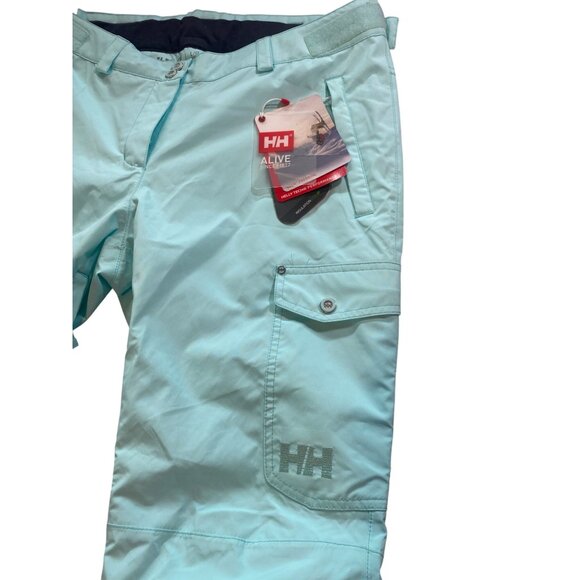 NWT Helly Hansen W's Large Switch Cargo Insulated Winter Pants Blue MSRP$236 - Picture 17 of 17